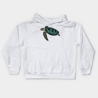 Sea turtle Kids Hoodie